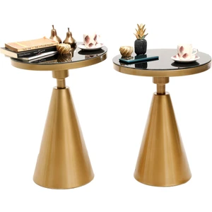 Kule 2'li Takım Eskitme Yan Sehpa 1002-2