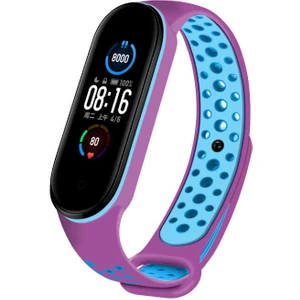 Xiaomi Mi Band 3 / 4 Kordon Nike Spor Delikli Kordon