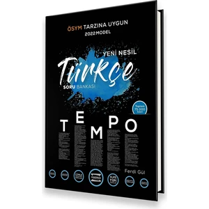 Fragman Yayınları 2023 TYT Tempo %100 Yeni Nesil Türkçe Soru Bankası