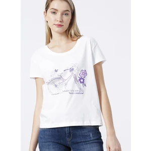 Lee Cooper T-Shirt, Xs, Ekru