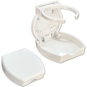 Marine Katlanır Bardaklık Oval Tasarım Beyaz Ø66mm Sealux