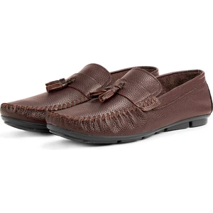 Noble Hakiki Deri Erkek Günlük Ayakkabı, Rog Loafer Ayakkabı				