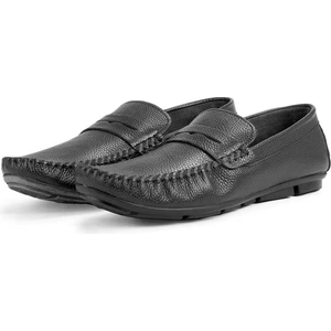 Artsy Hakiki Deri Erkek Günlük Ayakkabı, Rok Loafer Ayakkabı