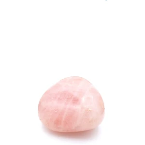 Sertifikalı   Pembe Kuvars Doğal Tamburlanmış Taş