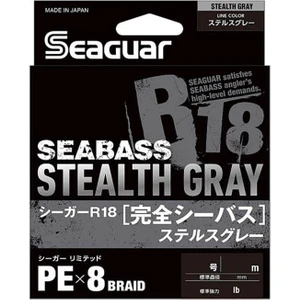 R18 Seabass Stealth Gray Pex8 Braid 150M Ip Misina