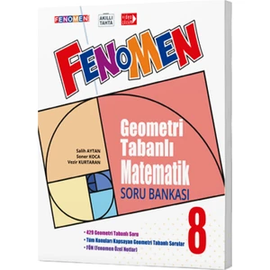 Fenomen Yayıncılık Fenomen 8 Geometri Tabanlı Soru Bankası