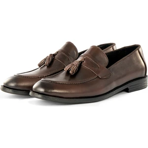 Quaste Hakiki Deri Erkek Klasik Ayakkabı, Loafer Klasik Ayakkabı				