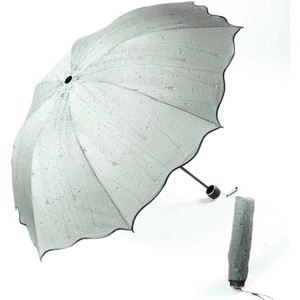 Lüx Kırılmaz Özellikli Bayan Taşıma Yağmur Damla Desenli