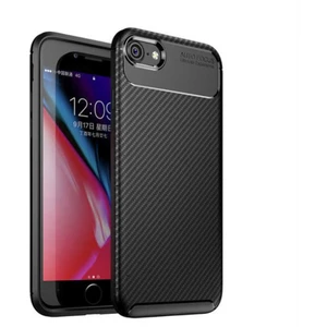  Kvy Iphone 8 Karbon Görünüm Negro Silikon Kılıf