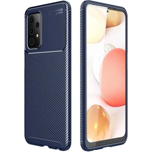 Samsung Galaxy A52 Karbon Görünüm Negro Silikon Kılıf