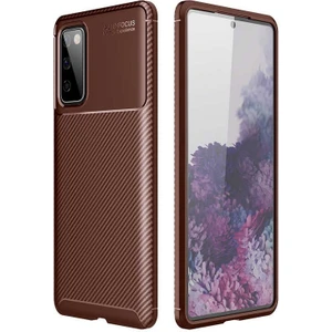 Samsung Galaxy S20 Fe Karbon Görünüm Negro Silikon Kılıf