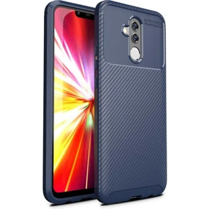 Huawei Mate 20 Lite Karbon Görünüm Negro Silikon Kılıf