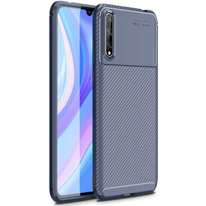 Huawei P Smart S Karbon Görünüm Negro Silikon Kılıf
