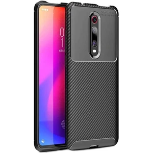 Xiaomi Mi 9t Karbon Görünüm Negro Silikon Kılıf