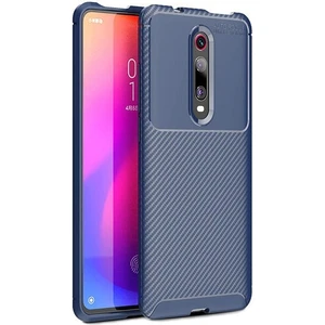 Xiaomi Mi 9t Karbon Görünüm Negro Silikon Kılıf