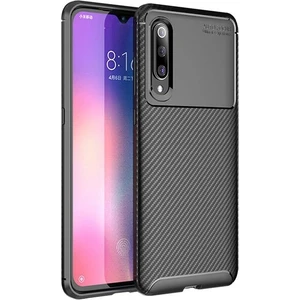 Xiaomi Mi A3 Karbon Görünüm Negro Silikon Kılıf