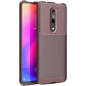 Xiaomi Mi 9t Karbon Görünüm Negro Silikon Kılıf