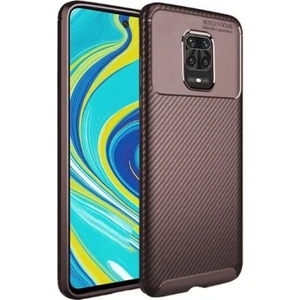 Xiaomi Redmi Note 9 Pro Karbon Görünüm Negro Silikon Kılıf