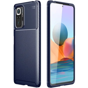 Xiaomi Redmi Note 10 Pro Karbon Görünüm Negro Silikon Kılıf