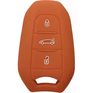 Peugeot 208 308 508 3008 5008 Slikon Anahtar Kılıfı Sustasız Model
