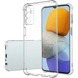 Case World Samsung Galaxy A13 4g ile Uyumlu Kapak Kamera Korumalı Şeffaf Airbag Antishock Köşe Korumalı Silikon ile Uyumlu Kılıf