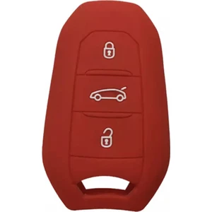 Peugeot 208 308 508 3008 5008 Slikon Anahtar Kılıfı Sustasız Model