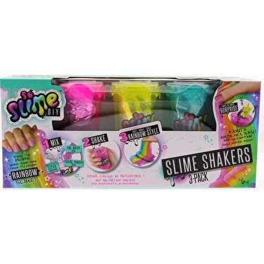 So Slime Shakers 3 Pack Rainbow