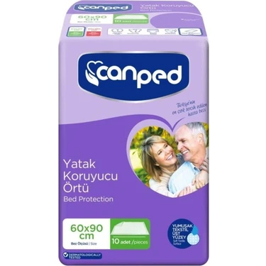 Canped Yatak Koruyucu Örtü 60 x 90 10'lu 1