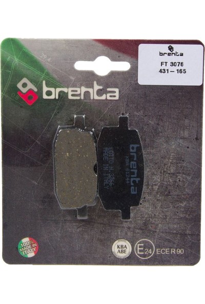 Brenta Yamaha Bws 100 Ön Disk Brenta Fren Balata