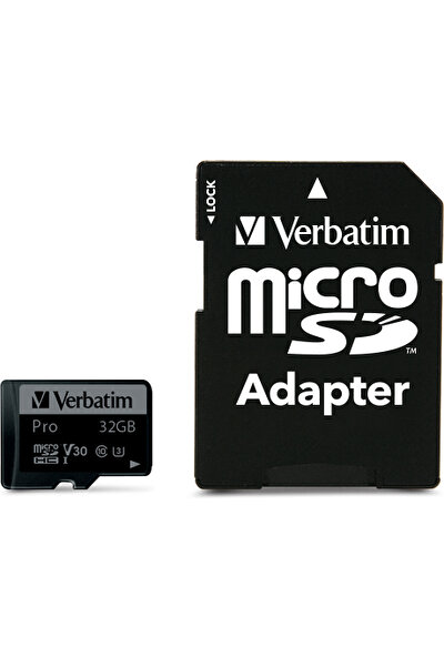Verbatim Micro Sdhc 32GB Pro Class 10 Hafıza Kartı