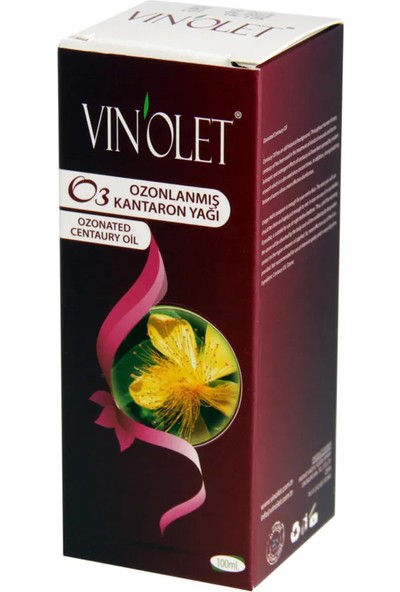 Vinolet Ozonlanmış Kantaron Yağı 100 ml