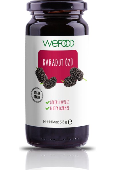 Wefood Karadut Özü 315 gr (Soğuk Sıkım)