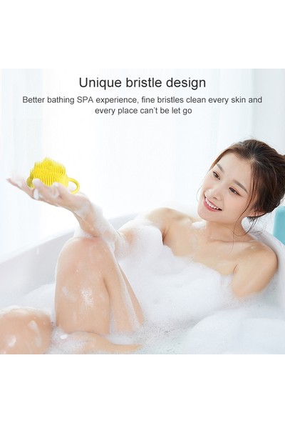 Kaneed 2 Adet Çok Işlevli Banyo Fırçası Pembesi (Yurt Dışından)