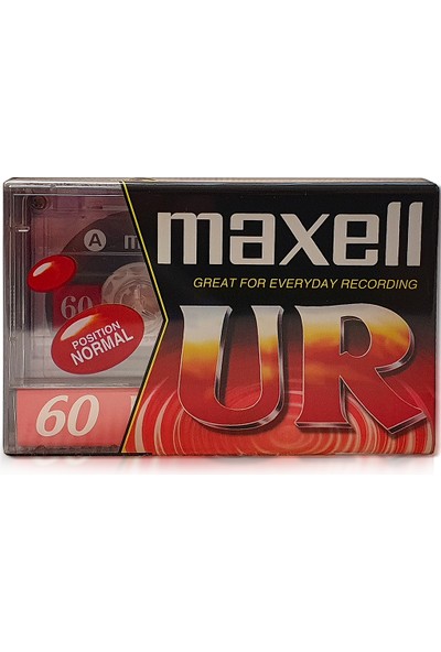 Maxell Ur-60 Boş Teyp Kaseti