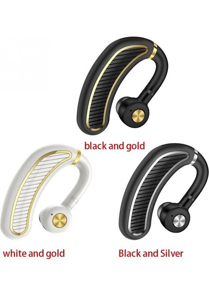 K21 Business Spor Kablosuz Bluetooth Kulaklık, Bluetooth Sürüm 4.1 (Siyah Gümüş)( Yurt Dışından )