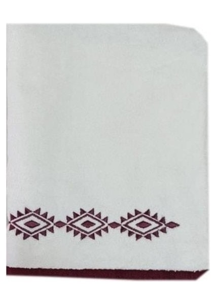 Milagros V3 Havlu 50 x 90 Bordo