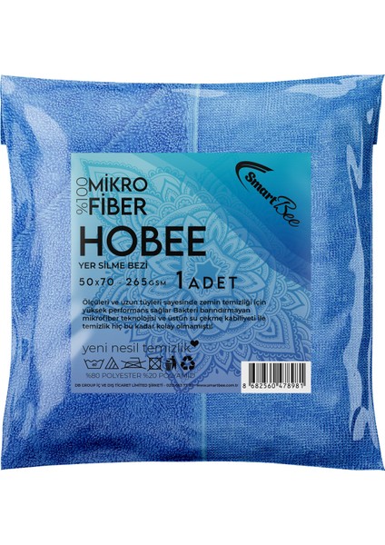 Hobee Mikrofiber Yer Silme Ve Kurulama Bezi 55 x 65 270 gr/m2