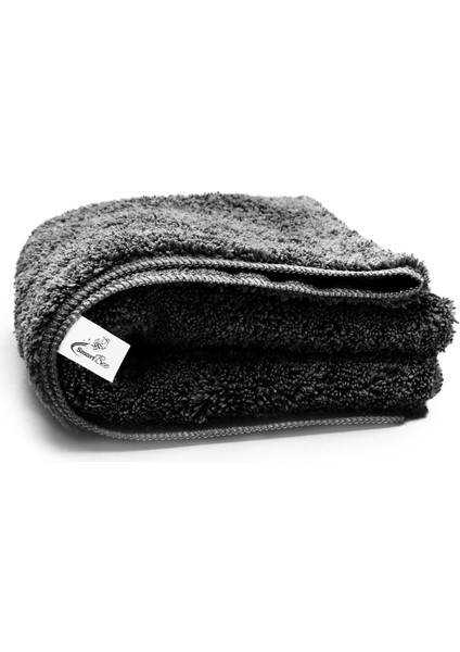 Mikrofiber Çift Yüzlü Araç Kurulama Bezi 40 x 60 440 gr/m2 Antrasit