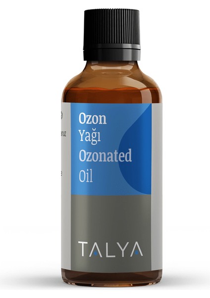 Ozon Yağı (Ozonlanmış Zeytinyağı), Soğuk Sıkım, %100 Saf ve Doğal, 50 ml