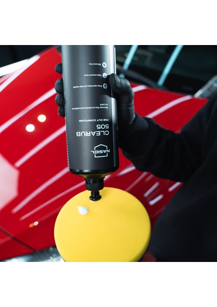 Clearub 505 Hafif Çizik Giderici Polisaj Pastası-Pasta Cila-1kg-Silikonsuz Boya Parlatıcı fırsatları