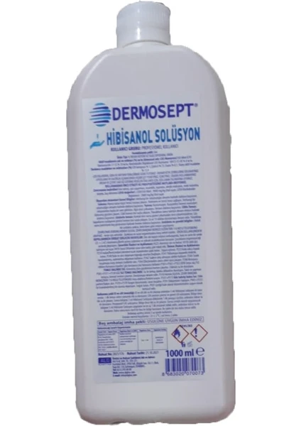 Dermosept Hibisanol(Hibitanol) Solüsyon- 15 Adet  (1 Kutu)