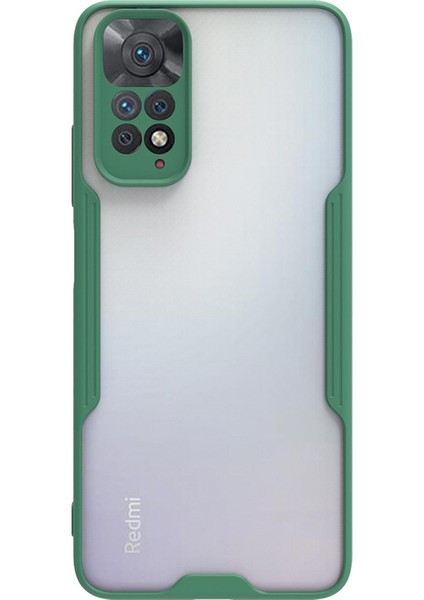 Xiaomi Redmi Note 11 Kılıf Paradise Glow Yeşil
