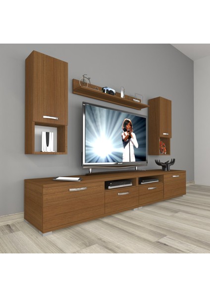Eko 5220DA Mdf Tv Ünitesi Tv Sehpası - Naturel Ceviz
