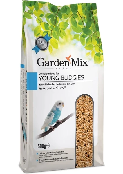 Garden Mix  Platin Yavru Muhabbet Kuş Yemi 500g