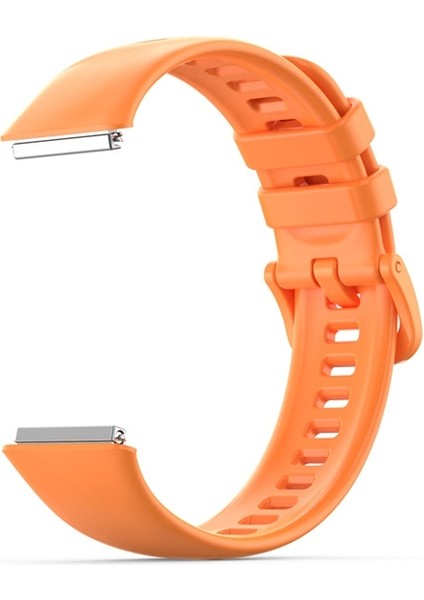 Huawei Band 7 / Honor Band 7 Turuncu Silikon Band (Yurt Dışından) fiyatları