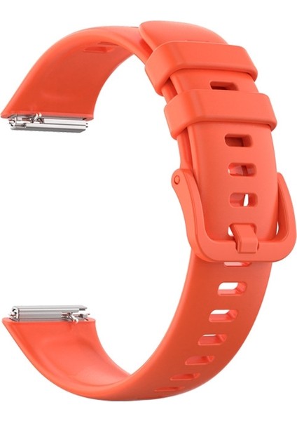 Huawei Band 7 / Honor Band 7 Turuncu Kırmızı Silikon Band (Yurt Dışından) modelleri