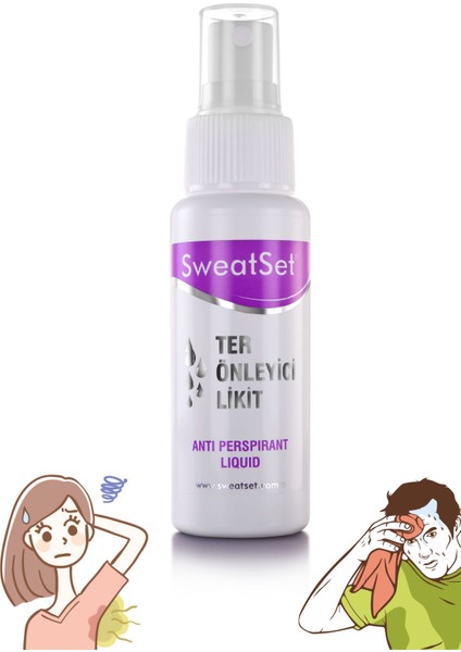 El Ayak Koltuk Altı Yüz Alın ve Sprey 60 ml