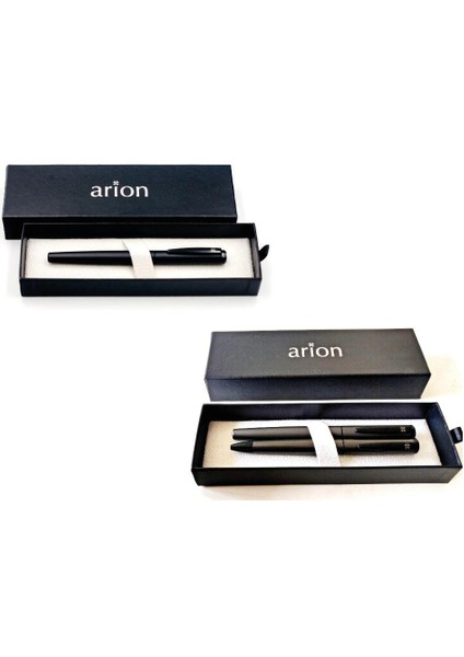 Simplex Tükenmez & Roller Kalem Seti - Black & Chrome (Yurt Dışından) modelleri