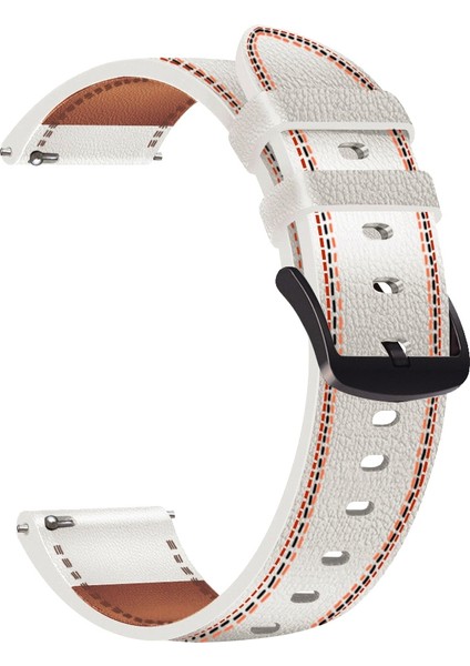 Huawei Için Orijinal Deri Izle Band Gt 3 46MM Beyaz modelleri