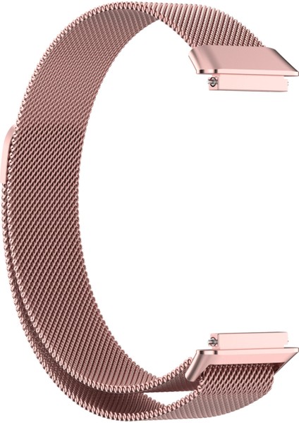 Huawei Band 7/7 Nfc Gül Pembesi Için Milan Metal Manyetik Izleme Bandı (Yurt Dışından) fiyatları